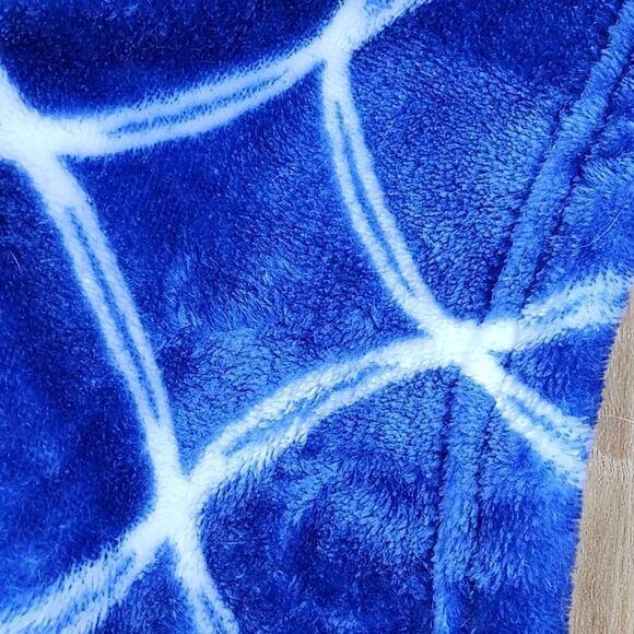 🩵NWOT Hudson Baby Blue & Brown Monkey Plush Animal Security Blanket - Picture 7 of 9